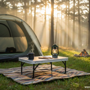 Alternative view of Low Folding Alu Top Camping table