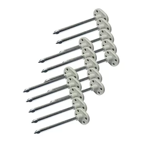 Low-Profile Heavy Duty Groundsheet Pegs