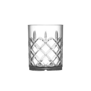 Ultra-Clear 14oz Crystal Rocks Glassware