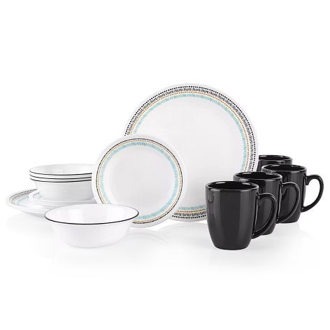 Corelle Paloma 16pc Dinner Set