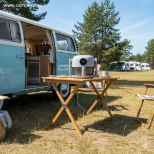 Alternative view of Cook Anywhere, Eat Everywhere: The 2-in-1 Compact Air Fryer & Hob