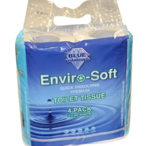 Enviro-Soft Toilet Tissue 4 Pack