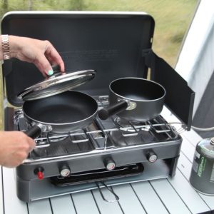 Alternative view of Outdoor Revolution Koga 3-piece Induction Pan Set