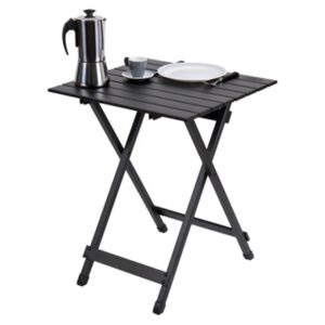 Reimo Black Aluminium Folding Table