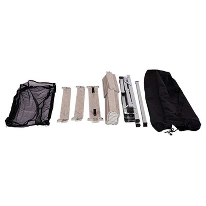 Alternative view of Quest Elite Neagh Slatted Light Wood Table