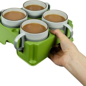 Muggi 4 Cup Holder - Non Spill Portable Drink Caddy
